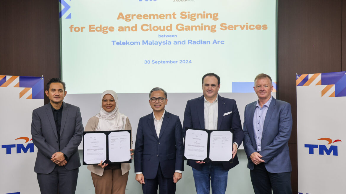 TM GLOBAL EXTENDS COLLABORATION WITH RADIAN ARC TO STRENGTHEN ITS CLOUD GAMING OFFERINGS